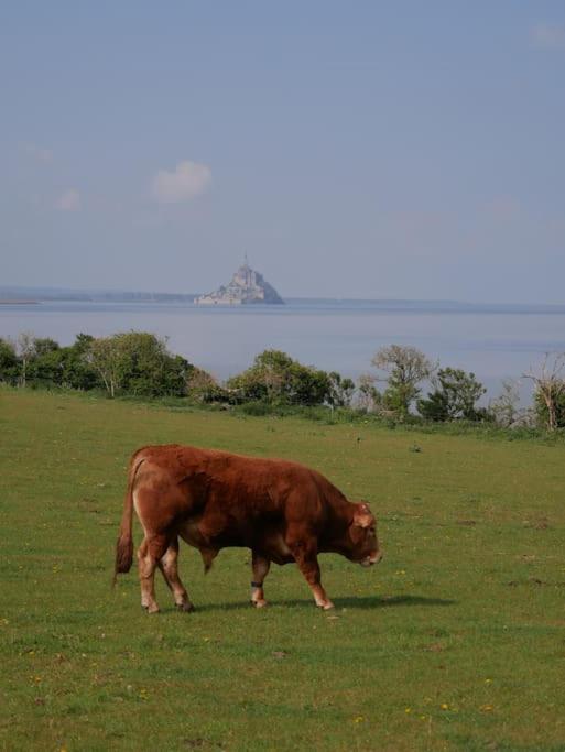 Gite La Mer, A La Campagne En Normandie, Proche Du Mont St Michel Lolif Εξωτερικό φωτογραφία